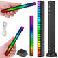 RGB USB LED helitundlik taaslaetav valgusti, mitmevärviline цена и информация | Laualambid | kaup24.ee