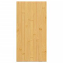 vidaXL seinariiul, 40 x 20 x 1,5 cm, bambus hind ja info | Riiulid | kaup24.ee