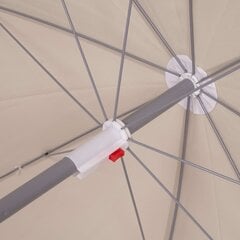Bo-Camp päikesevari, 200 cm, liivakarva hind ja info | Päikesevarjud, markiisid ja alused | kaup24.ee