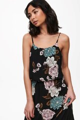 Платье женское ONLWINNER Regular Fit 15177381 Black Flower цена и информация | Платья | kaup24.ee