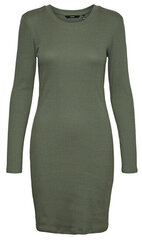 Kleit naistele Vmnatasha Bodycon Fit 10255382, roheline hind ja info | Kleidid | kaup24.ee