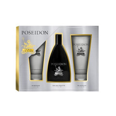 Мужской парфюмерный набор Gold Ocean Poseidon EDT (3 pcs) (3 pcs) цена и информация | Мужские духи | kaup24.ee