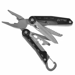 Multifunktsionaalne tööriist Azymut Turon, must, 11cm hind ja info | Taskunoad, multifunktsionaalsed tööriistad | kaup24.ee
