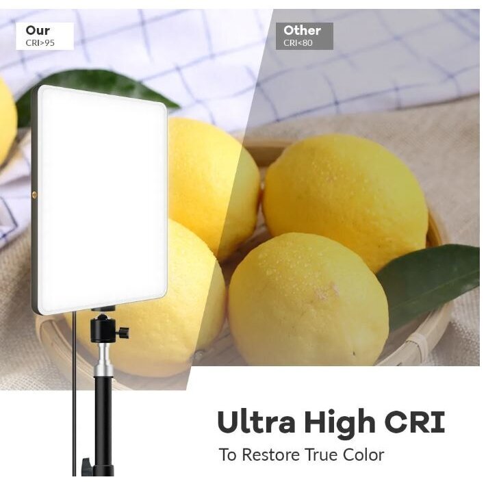 10" LED lamp koos alusega цена и информация | Fotovalgustuse seadmed | kaup24.ee