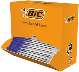 Pastapliiats Bic Cristal, 1.0 mm, 100 tk hind ja info | Kirjutusvahendid | kaup24.ee