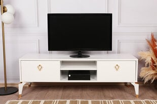 TV alus Asir, 143x47x40cm, valge цена и информация | Тумбы под телевизор | kaup24.ee