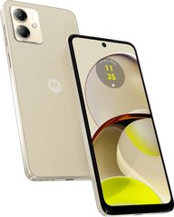 Motorola Moto G14 4/128GB Butter Cream цена и информация | Мобильные телефоны | kaup24.ee