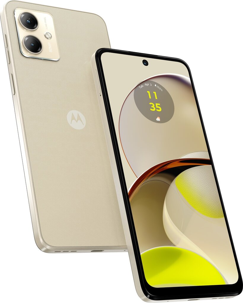 Motorola Moto G14 4/128GB Butter Cream цена и информация | Telefonid | kaup24.ee