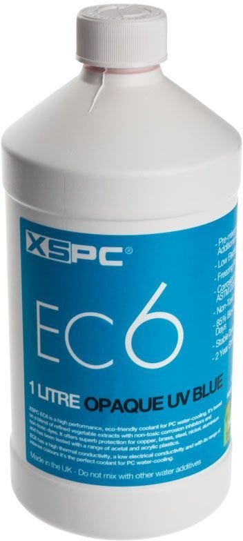 XSPC EC6 Coolant coolant, 1L, UV blue (5060175589057) цена и информация | Vesijahutused - lisaseadmed | kaup24.ee