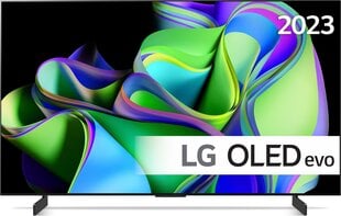 LG OLED evo OLED42C32LA.AEU цена и информация | Телевизоры | kaup24.ee