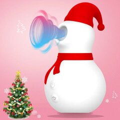 Vaakumvibraator kliitorile ja rindadele Nxy jõulude lumememm hind ja info | Vibraatorid | kaup24.ee