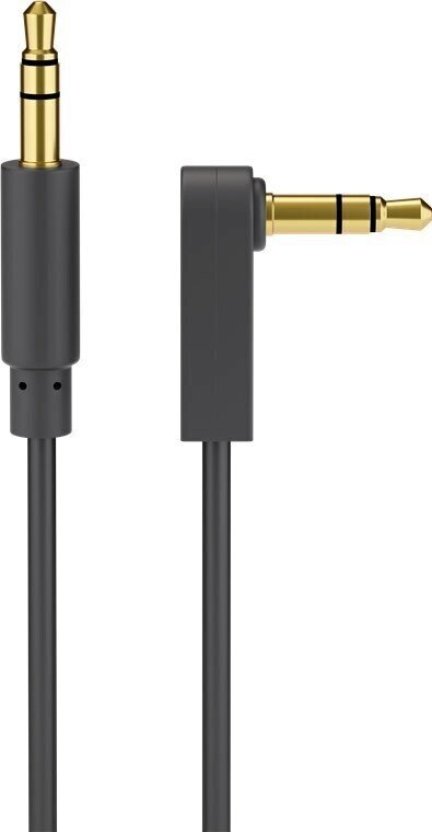 Goobay 3.5 mm - 90° 3.5 mm, 1 m цена и информация | Kaablid ja juhtmed | kaup24.ee