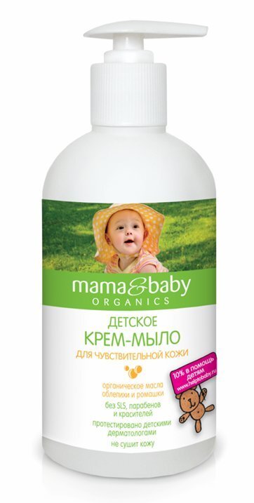 Vedel kreem-seep Mama&Baby tundlikule nahale, 500 ml цена и информация | Laste ja ema kosmeetika | kaup24.ee