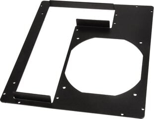 DimasTech Case backpanel Mini-ITX, 2 slots Aluminium, Black (S0026GB) hind ja info | Lisatarvikud korpustele | kaup24.ee