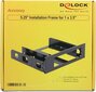 Delock 5.25 "installation frame for 1 x 3.5" device (18267) hind ja info | Lisatarvikud korpustele | kaup24.ee