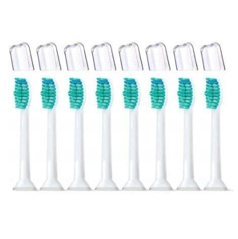 Elektrilise hambaharja otsikud Philips Sonicare jaoks Ultrasonic C1 Premium White, 8 tk Valge hind ja info | Elektriliste hambaharjade otsikud | kaup24.ee