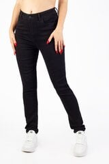 Джинсы женские Norfy, чёрные цена и информация | Женские тканевые брюки с поясом, синие | kaup24.ee