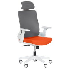 Комплект из 2 офисных кресел Wood Garden Carmen 7546, оранжевый/серый цвет цена и информация | Офисные кресла | kaup24.ee