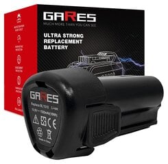 Аккумулятор Gares, 10,8V 1,5Ah, Black&Decker, EGBL108 цена и информация | Шуруповерты, дрели | kaup24.ee