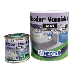 Матовый лак для бетона Neodur Varnish W Mat, 1 кг. цена и информация | Лаки, растворители | kaup24.ee