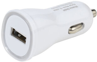 Vivanco car charger USB 2.1A, white (36257) цена и информация | Зарядные устройства для телефонов | kaup24.ee