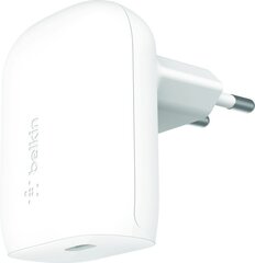 Сетевая зарядка Belkin Boost Charge USB-C PD 3.0 PPS 30W белая цена и информация | Зарядные устройства для телефонов | kaup24.ee