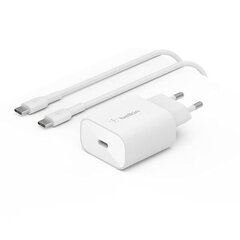 Belkin WCA004VF1MWH-B6 цена и информация | Зарядные устройства для телефонов | kaup24.ee