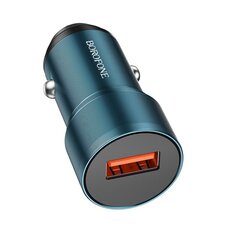 Borofone Car charger BZ19A Wisdom - USB - QC 3.0 18W with USB to Micro USB cable black цена и информация | Зарядные устройства для телефонов | kaup24.ee