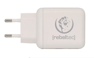 Rebeltec wall charger H200 Turbo QC3.0 + PD 20 white цена и информация | Зарядные устройства для телефонов | kaup24.ee