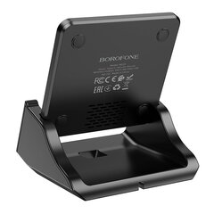 Borofone Wireless induction charger BQ20 Wings with stand 15W black цена и информация | Зарядные устройства для телефонов | kaup24.ee