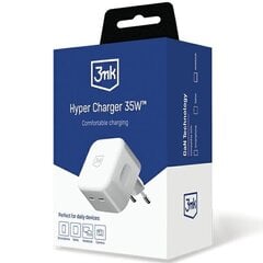 3MK Hyper Charger 35W 2xUSB-C ładowarka sieciowa QC цена и информация | Зарядные устройства для телефонов | kaup24.ee