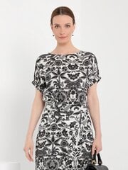 Платье LORIATA 2306 Multicolor 563949657, черно-белое цена и информация | Платья | kaup24.ee