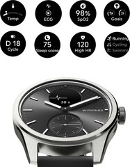 Withings Scanwatch 2 Black цена и информация | Смарт-часы (smartwatch) | kaup24.ee