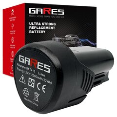 Aku Gares, 10,8V/12V 2Ah, Bosch, GSR GLI PLI hind ja info | Akutrellid, kruvikeerajad | kaup24.ee