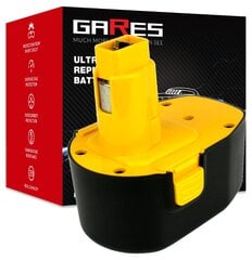 Aku Gares, 14,4V 1,5Ah, Dewalt, DE9094 цена и информация | Шуруповерты, дрели | kaup24.ee