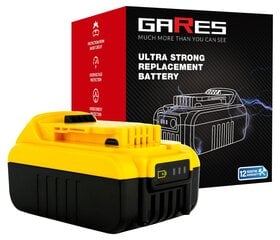 Аккумулятор Gares, 14,4V 4Ah, Dewalt, XR 14.4V цена и информация | Шуруповерты, дрели | kaup24.ee