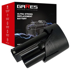 Аккумулятор Gares, 12V 2Ah, Milwaukee, M12 2239-21 цена и информация | Шуруповерты, дрели | kaup24.ee