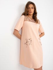 Женское персиковое коктейльное платье цена и информация | Платья | kaup24.ee