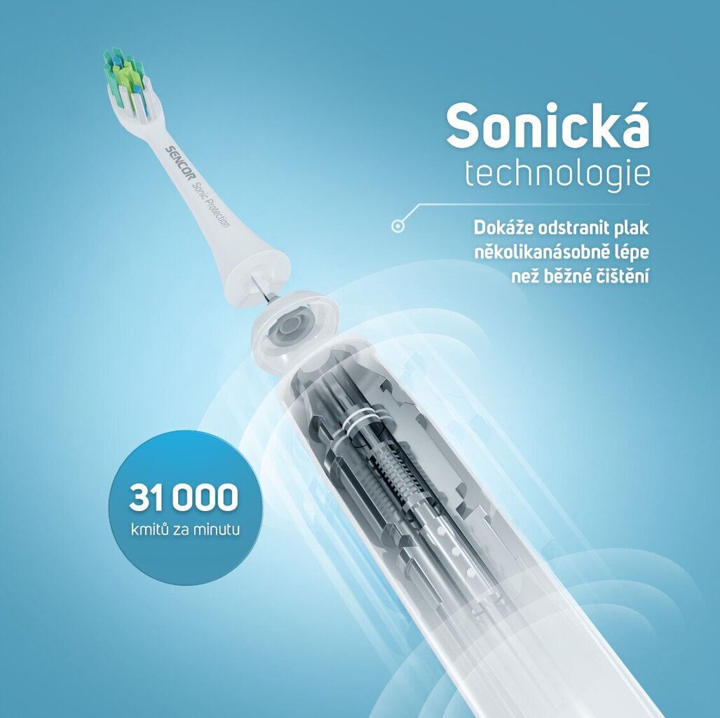 Sencor SOC 4011GD hind ja info | Elektrilised hambaharjad | kaup24.ee