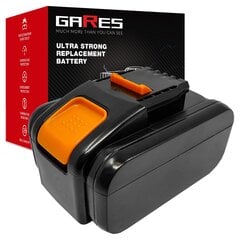 Аккумулятор Gares, 20V 4Ah, Worx, WA3551 цена и информация | Шуруповерты, дрели | kaup24.ee