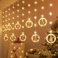 Jõulutuled 10 ringiga ja jõulukaunistused ringides, 3m, 120 LED, LIVMAN XY-006 цена и информация | Jõulutuled | kaup24.ee