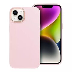 Силиконовый задний чехол Fusion Frame для Apple Iphone 15 Pro розовый цена и информация | Чехлы для телефонов | kaup24.ee