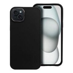 Силиконовый задний чехол Fusion Frame дляApple Iphone 15 Plus черный цена и информация | Чехлы для телефонов | kaup24.ee