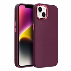Силиконовый задний чехол Fusion Frame для Apple Iphone 15 Plus фиолетовый цена и информация | Чехлы для телефонов | kaup24.ee