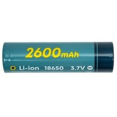 Aku 18650, 3,7 V, 1C, 2600 mAh hind ja info | Extra Digital Sanitaartehnika, remont, küte | kaup24.ee