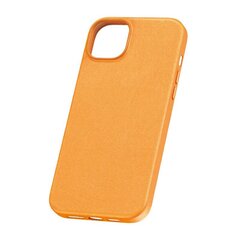 Magnetic Phone Case for iPhone 15 ProMax Baseus Fauxther Series (Orange) цена и информация | Чехлы для телефонов | kaup24.ee