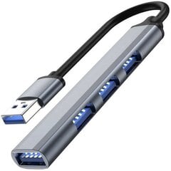 Izoxis USB HUB – 4 porti 3.0 + 2.0 цена и информация | Адаптеры и USB-hub | kaup24.ee