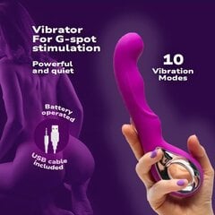 Naiste vibraator G-punkti Blue Lotus, lilla hind ja info | Vibraatorid | kaup24.ee
