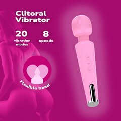 Vibraator kliitorile Blue Lotus, roosa hind ja info | Vibraatorid | kaup24.ee