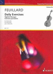 Daily Exercises/Tagliche Ubungen/Exercices Journaliers: For Violoncello цена и информация | Книги об искусстве | kaup24.ee